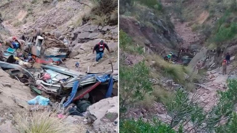 Tragedia en Bolivia: 31 muertos al desbarrancar un colectivo.