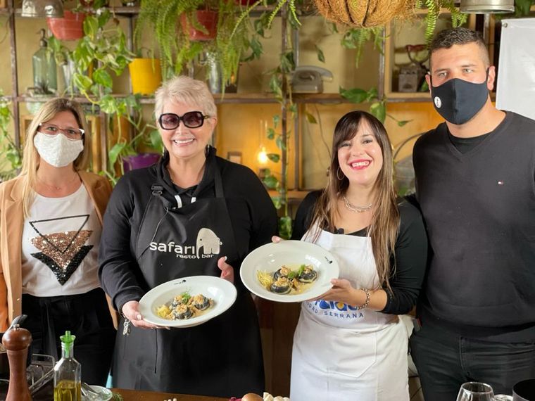 FOTO: Carmen Barbieri cocinó en La Falda junto a Cadena 3