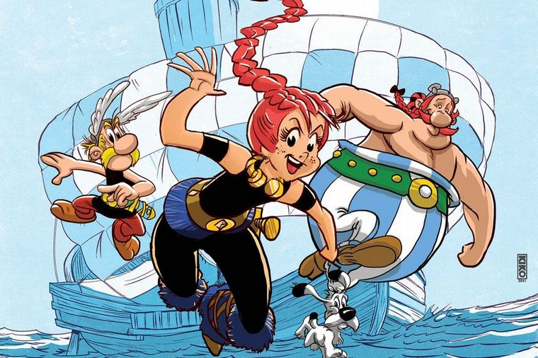 FOTO: Asterix se reinventa con una heroína valiente y rebelde
