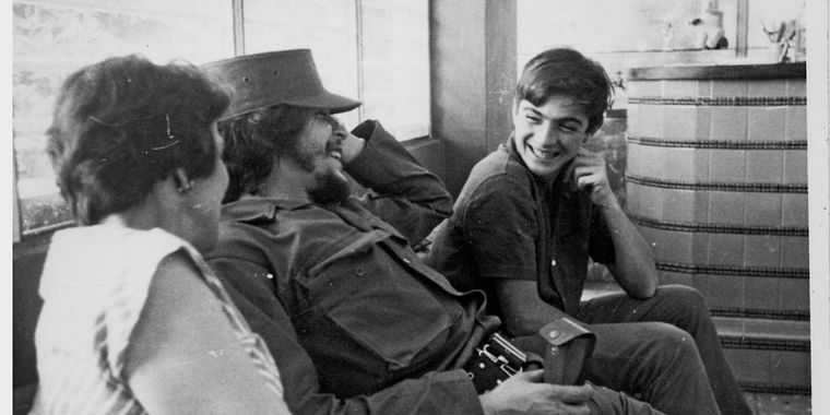 Martín Guevara con el