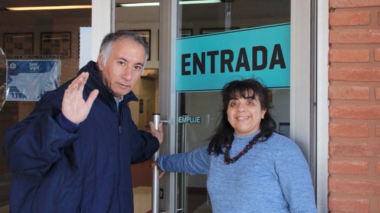 Silvia y Javier estudiarán una diplomatura en la UES21 (Foto: Thomas Bex)
