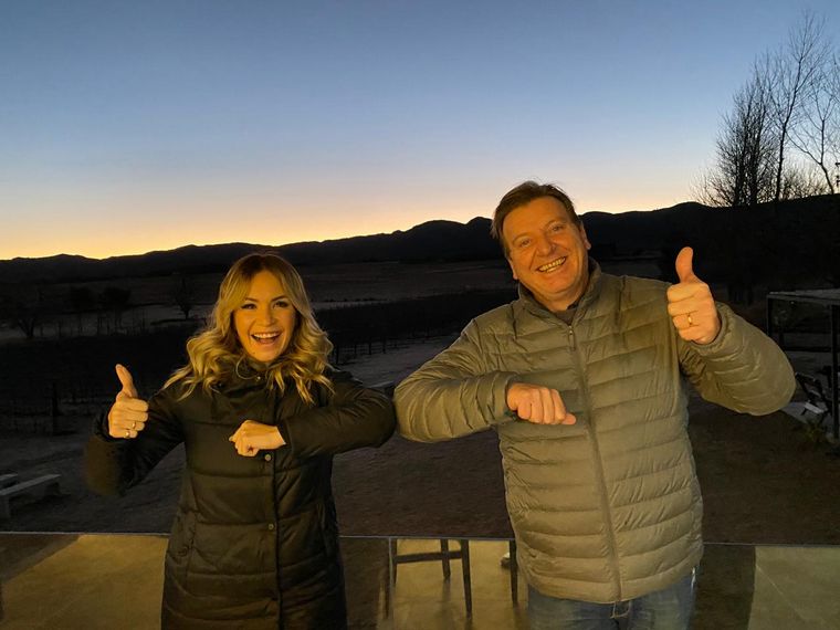 Guille y Agus, desde Villa Ciudad Parque.