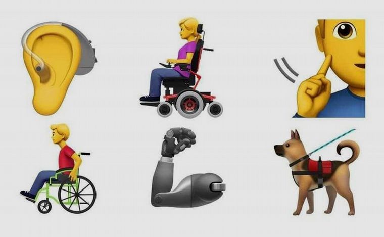 FOTO: Emojis que hablan de discapacidad