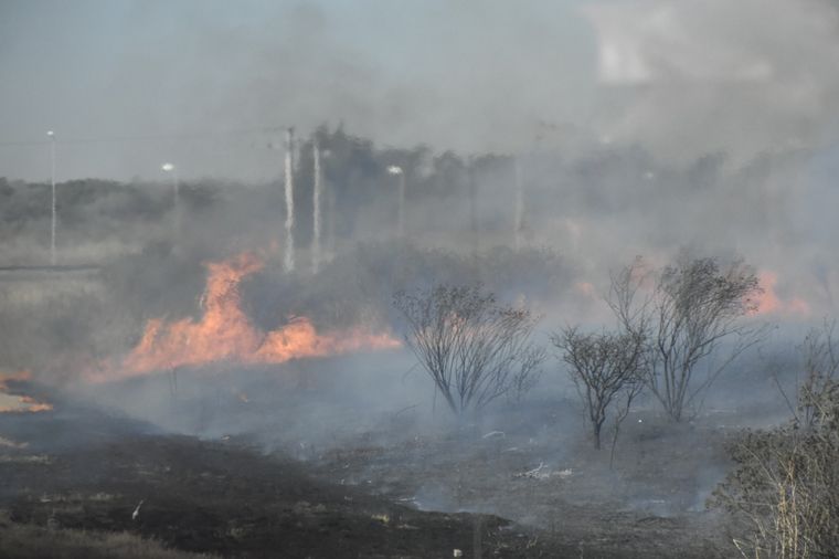 FOTO: Incendio en Alta Gracia