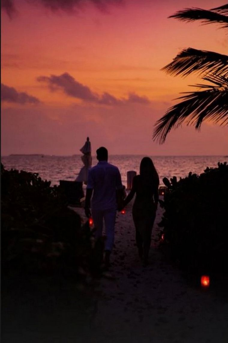 FOTO: La propuesta de casamiento de Nicolás Tagliafico a su novia en Maldivas