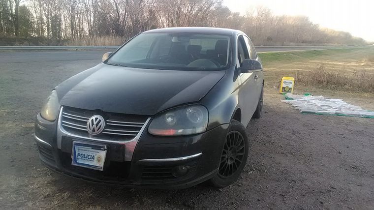 Secuestro de estupefacientes en ruta nacional 158