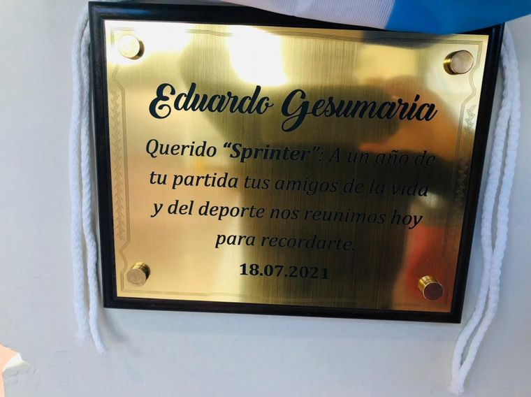 Reconocimiento a Eduardo Gesumaría