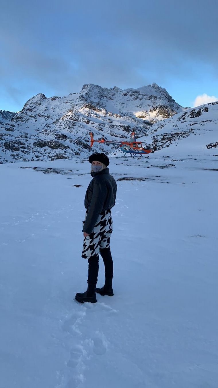 Un recorrido en helicóptero para apreciar Ushuaia de arriba