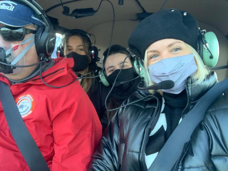 Un recorrido en helicóptero para apreciar Ushuaia de arriba