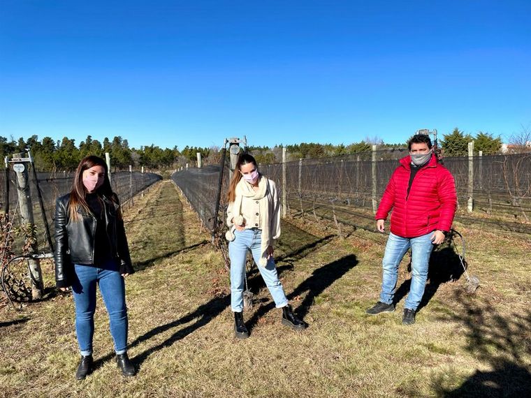 Magui Bravi probó el vino cordobés de Bodega Río del Medio