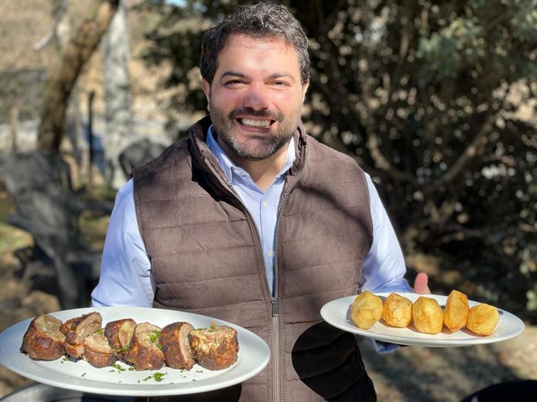 Magui Bravo y Seba Peri Robledo visitaron La Vaquita en Calamuchita