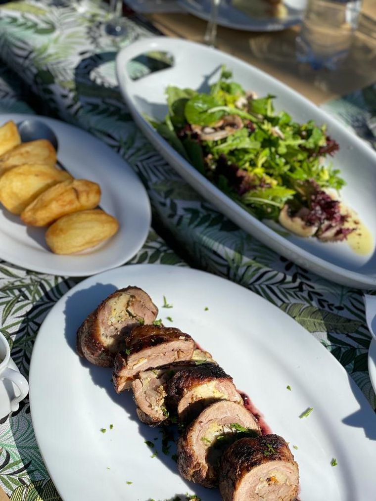 Magui Bravo y Seba Peri Robledo visitaron La Vaquita en Calamuchita