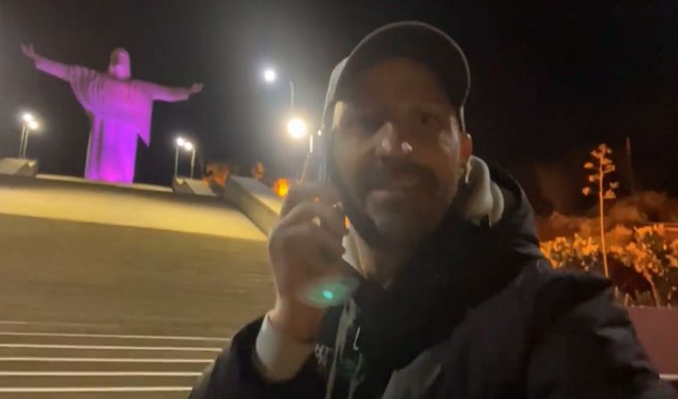 Chilecito, la ciudad de La Rioja que se ilumina de noche con Cristo del Portezuelo