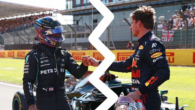 El polémico toque en Silverstone dividió las aguas entre Hamilton y Verstappen