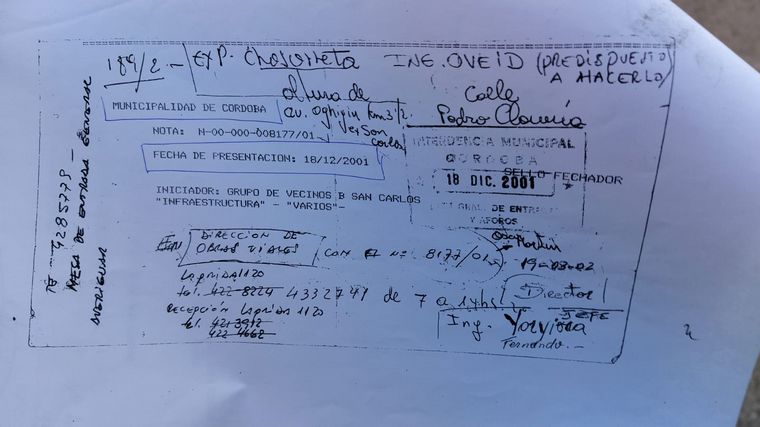 Vecinos reclaman el arreglo de las calles hace 20 años