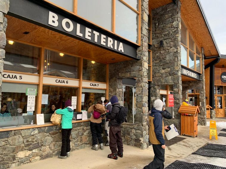 Mica Rodríguez desde el Cerro Castor