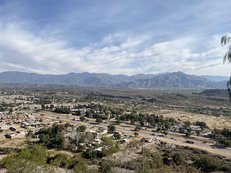 Vista panorámica de la ciudad desde el Cerro de la Gloria.