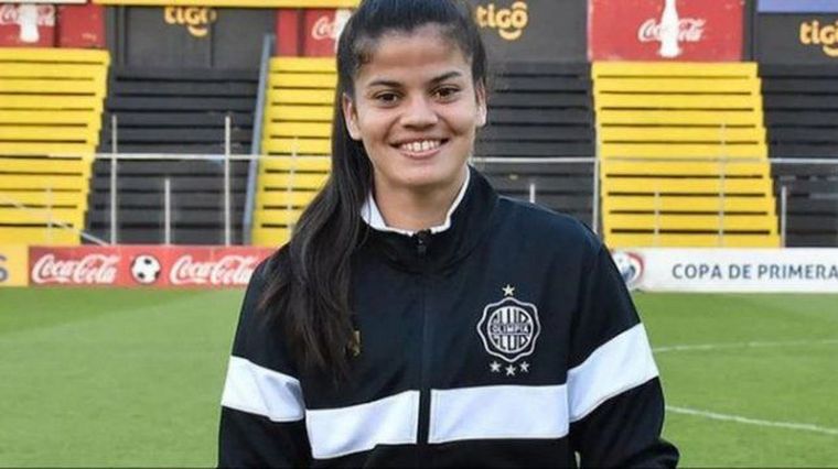 Dahiana Bogarín, jugadora de Olimpia de Paraguay