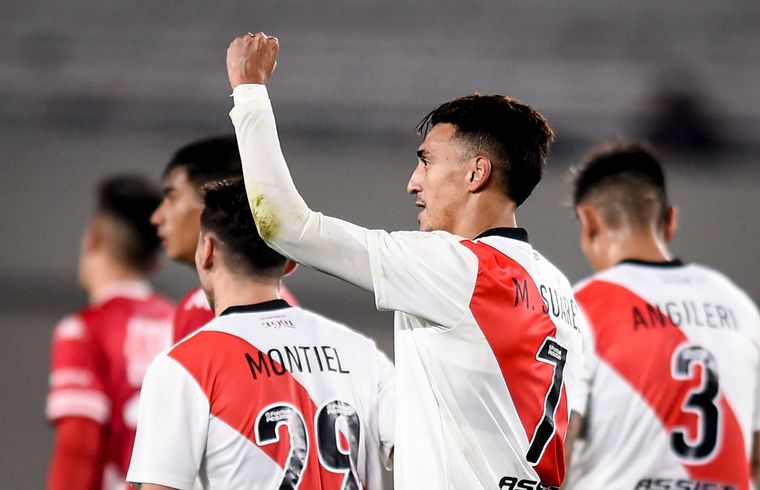 Matías Suárez metió el segundo gol 