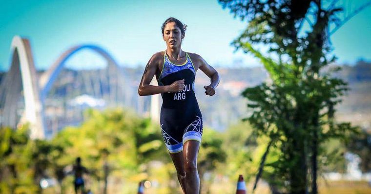 Romina Biagioli terminó 33° con una lesión en las costillas