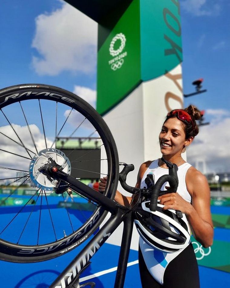 Romina Biagioli terminó 33° con una lesión en las costillas