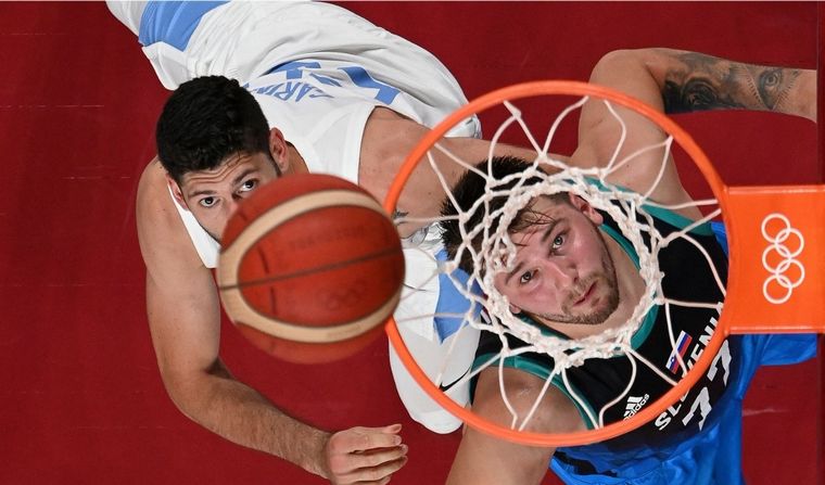 El seleccionado esloveno de básquet le ganó a Argentina en Tokio 2020