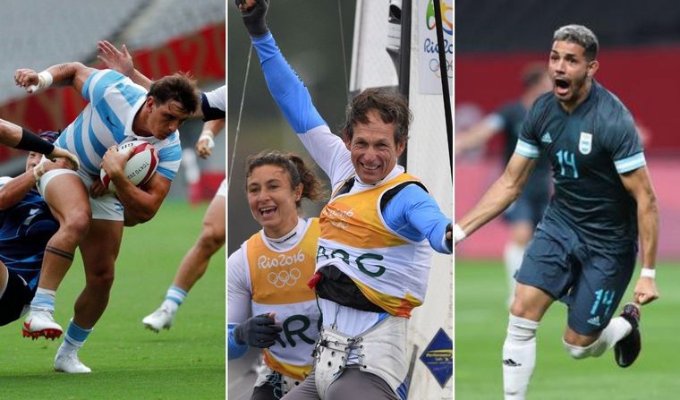 Los Pumas 7, Santiago Lange y Cacilia Carranza, y la Selección de fútbol. 