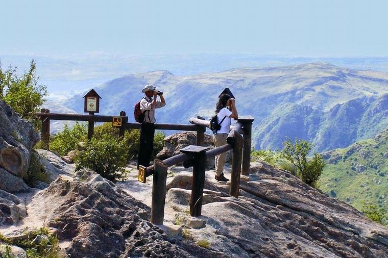 El parque nacional es uno de los atractivos de la provincia. 