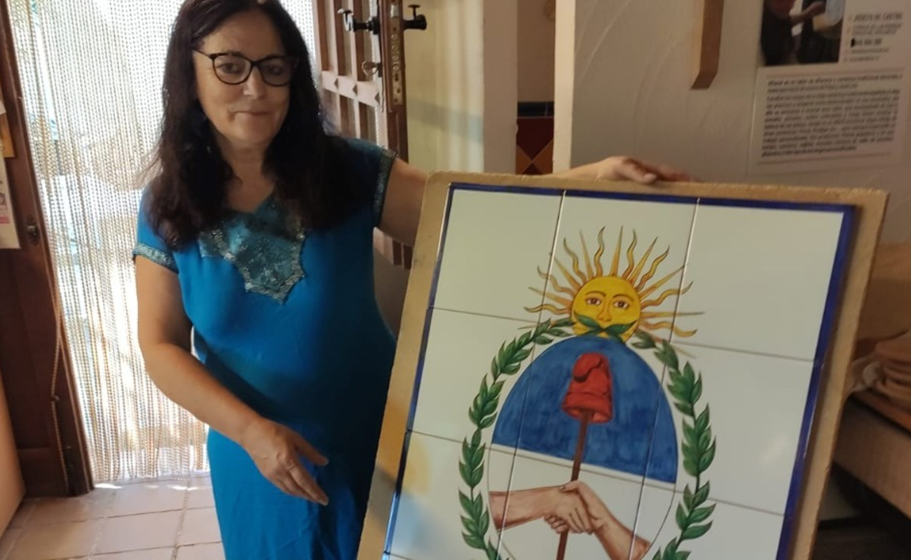 La artesana española Josefa de Castro.