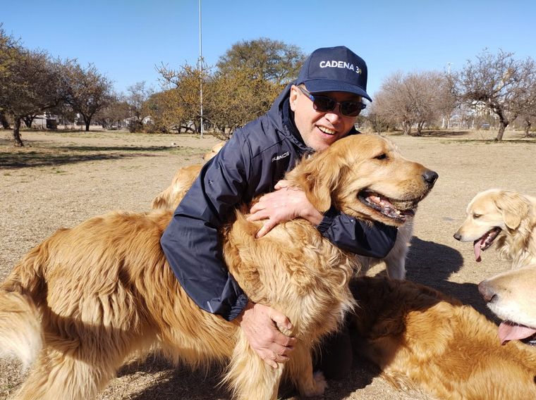AUDIO: Entrenan a perros para acompañar a pacientes en terapia
