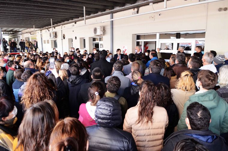 El video en el marco de la asunción de Kreplak que generó polémica.