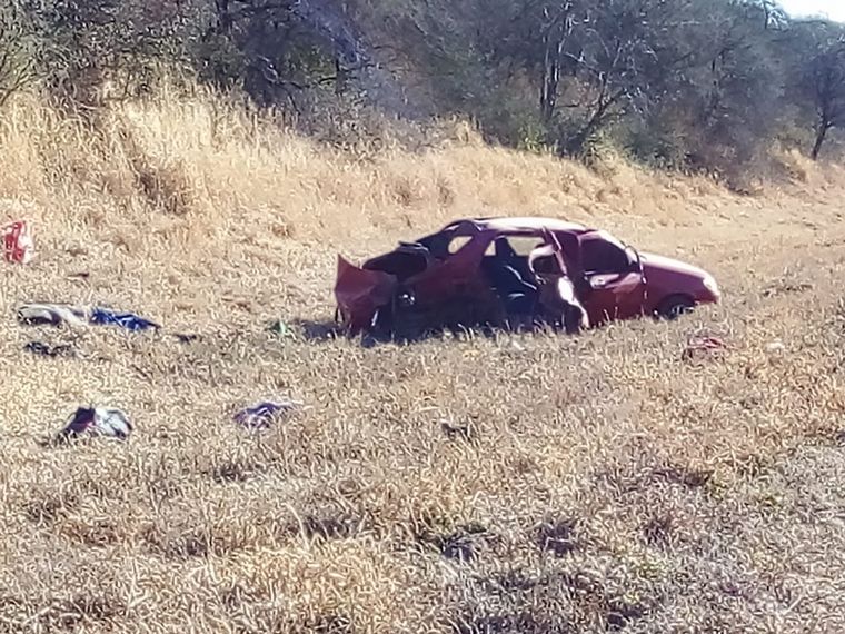 Son seis los muertos en el choque de la ruta 9 en Salta (Foto: Sergio Tapia).
