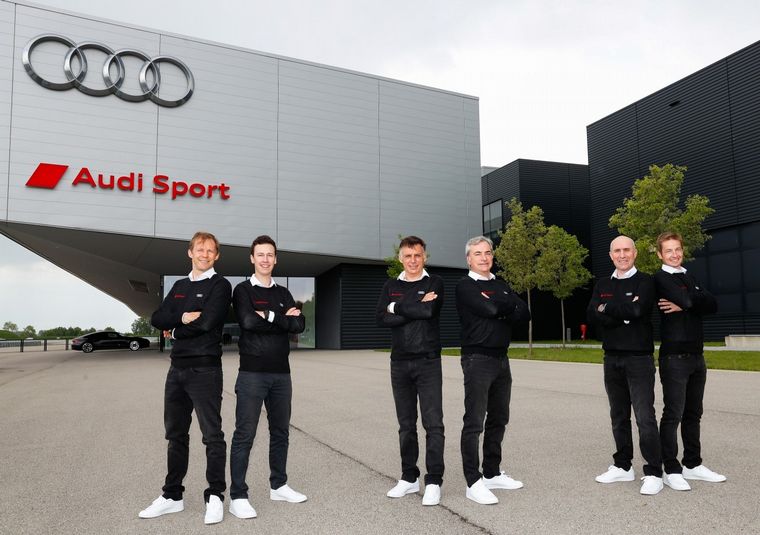 FOTO: "Audi es una marca famosa del automovilismo", señala con orgullo Stéphane