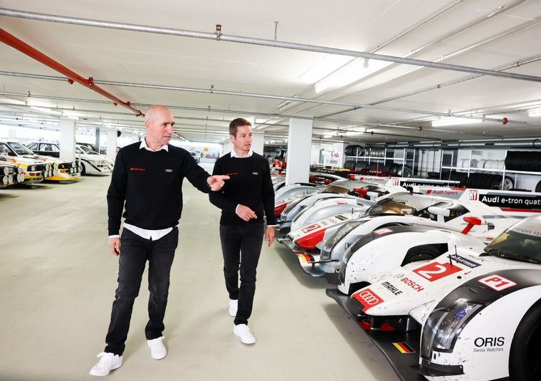 FOTO: Peterhansel, Sainz y Ekström, los tres pilotos de Audi para el Dakar