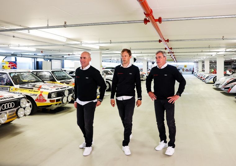 Peterhansel, Sainz y Ekström, los tres pilotos de Audi para el Dakar