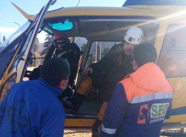 Rescataron a tres andinistas cordobeses en Mendoza