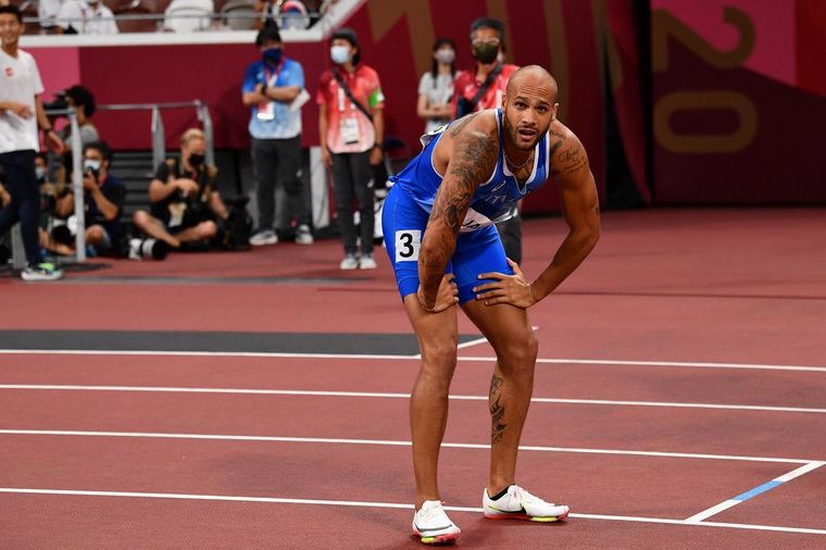 FOTO: El italiano Jacobs sucede a Bolt en el oro olímpico de 100m