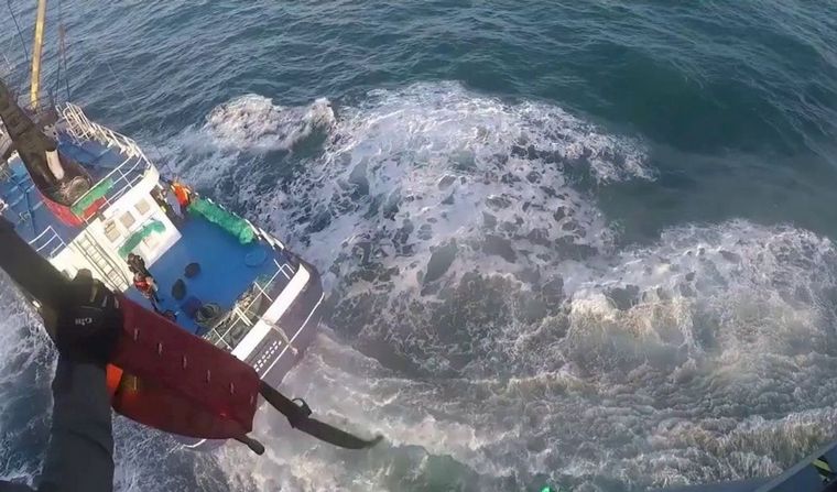 Se hundió un pesquero en Mar del Plata (Foto ilustrativa)