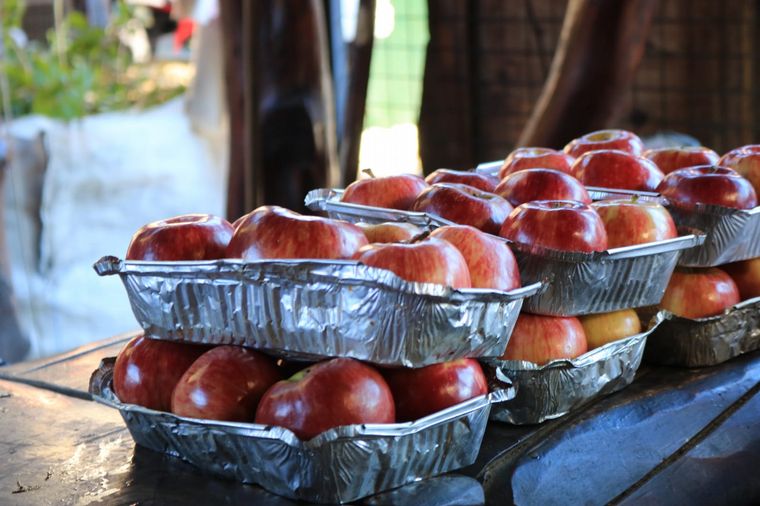 El curanto y el chori-taco, dos platos para disfrutar en Colonia Suiza.