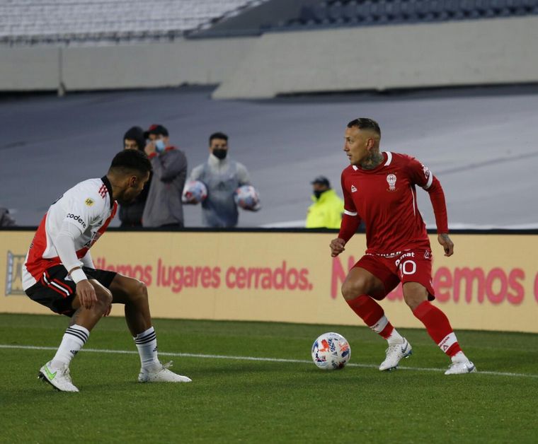 "El Millonario" espera por el clásico frente a Boca, el próximo miércoles.