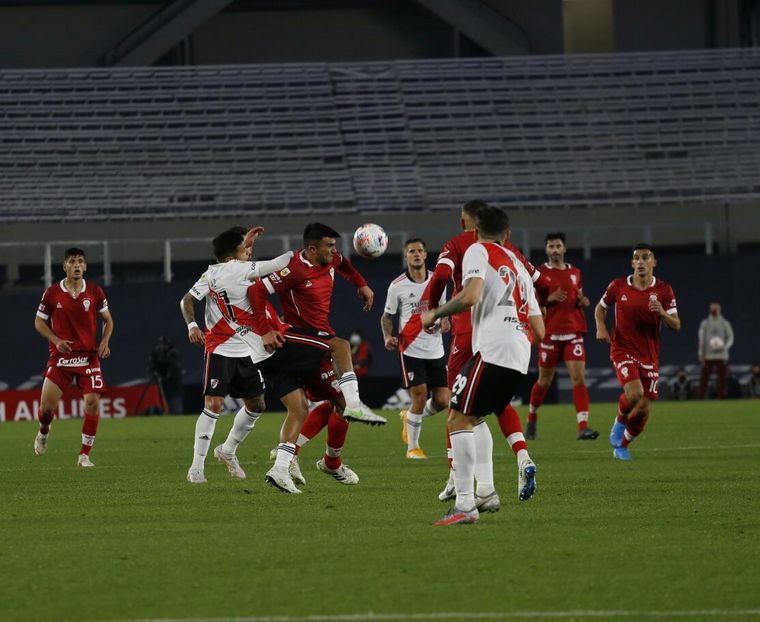 "El Millonario" espera por el clásico frente a Boca, el próximo miércoles.