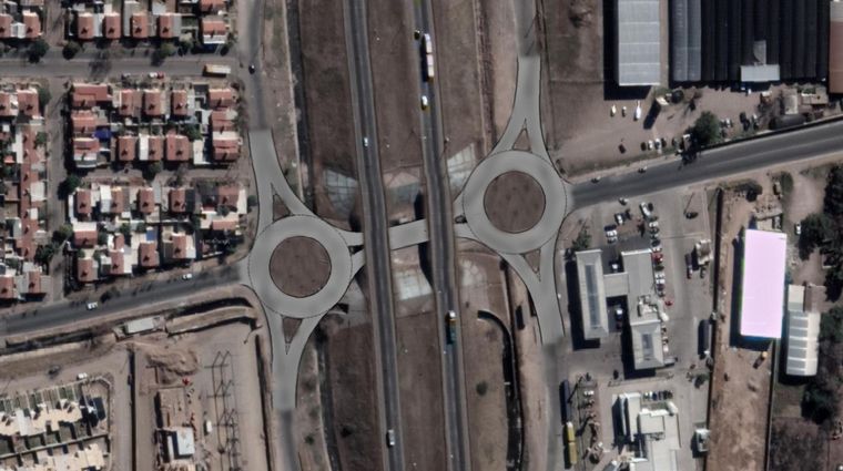 Distribuidor Av. Capdevila (plano)