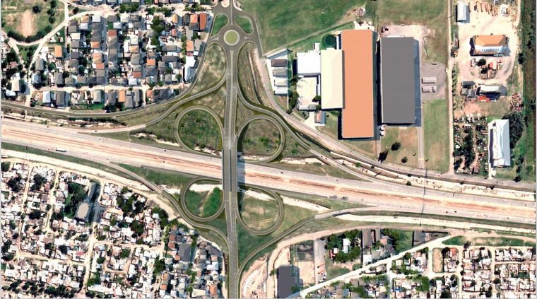 Distribuidor Av. Rancagua (plano)