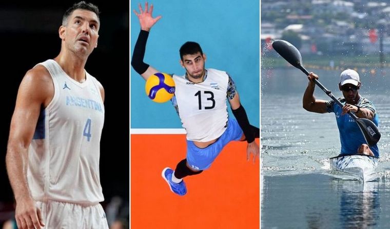 Básquet, vóley y canotaje, entre los destacados de la delegación nacional. 