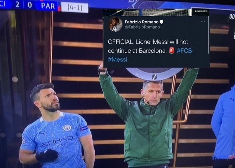 La noticia de Messi fue el tema del día en las redes sociales.
