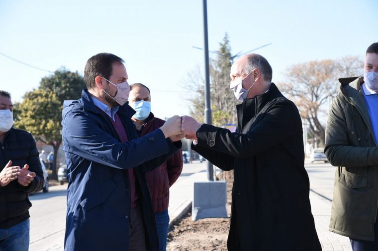 Martín Gill visitó un puñado de ciudades del interior de Córdoba.
