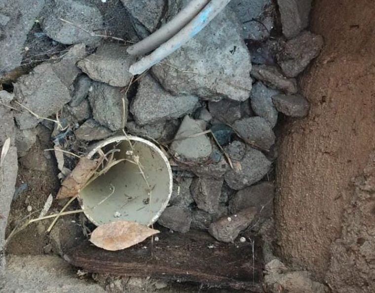 FOTO: Robaron una bomba depresora de napa en Villa El Libertador