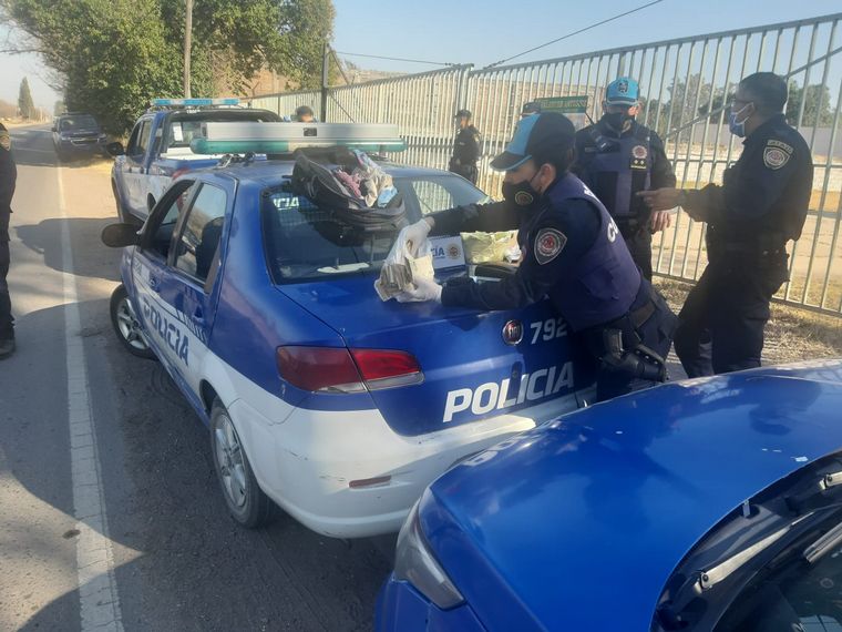 FOTO: Golpe comando a una empresa de gas envasado en Córdoba