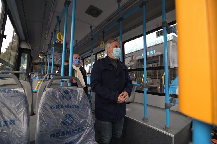 Martín Llaryora presentó 30 nuevas unidades 0Km de Tamse.