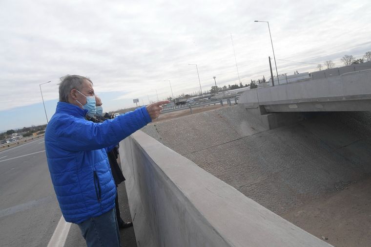 Inauguraron otro tramo del tercer carril de Circunvalación